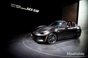 New York Auto Show 2016 Mazda Miata MX5RF